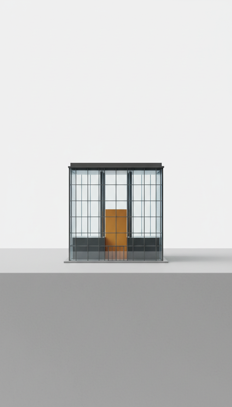 Glass Facade Architectural Model